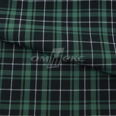 Ткань костюмная Клетка 25577, т.зеленый/зеленый./ч/бел, 230 г/м2, шир.150 см - купить в Екатеринбурге. Цена 539.74 руб.
