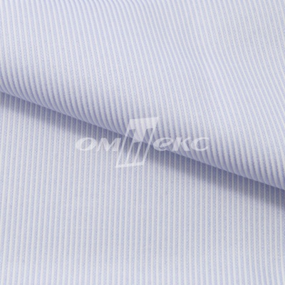 Ткань сорочечная Пула, 115 г/м2, 58% пэ,42% хл, шир.150 см, цв.1-голубой, (арт.107) - купить в Екатеринбурге. Цена 306.69 руб.