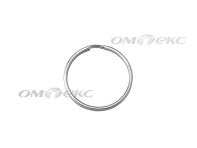 Кольцо металлическое d-20 мм, цв.-никель - купить в Екатеринбурге. Цена: 3.19 руб.
