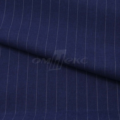 Костюмная ткань "Жаклин", 188 гр/м2, шир. 150 см, цвет тёмно-синий - купить в Екатеринбурге. Цена 426.49 руб.