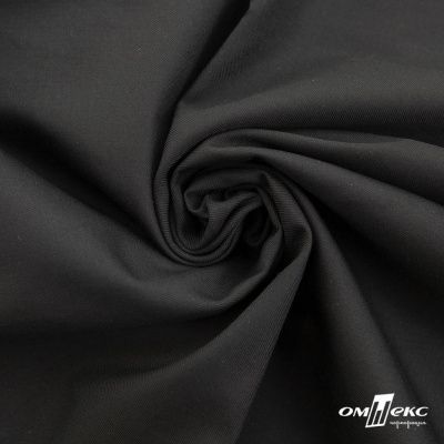 Ткань костюмная "Остин" 80% P, 20% R, 230 (+/-10) г/м2, шир.145 (+/-2) см, цв 4 - черный - купить в Екатеринбурге. Цена 380.25 руб.