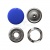 Кнопка рубашечная (закрытая) 9,5мм - эмаль, цв.168 - голубой - купить в Екатеринбурге. Цена: 4.77 руб.