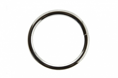 Кольцо металлическое d-3 х 32 мм, цв.-никель - купить в Екатеринбурге. Цена: 3.92 руб.