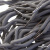 Шнурки #107-08, круглые 130 см, цв.серый - купить в Екатеринбурге. Цена: 26.88 руб.