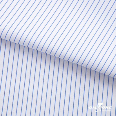 Ткань сорочечная Ронда, 115 г/м2, 58% пэ,42% хл, шир.150 см, цв.3-голубая, (арт.114) - купить в Екатеринбурге. Цена 306.69 руб.