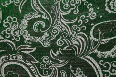 Ткань костюмная жаккард, 135 гр/м2, шир.150см, цвет зелёный№4 - купить в Екатеринбурге. Цена 441.94 руб.