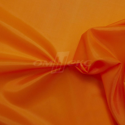 Ткань  подкладочная, Таффета 170Т цвет оранжевый 021С, шир. 150 см - купить в Екатеринбурге. Цена 43.06 руб.