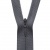Молния потайная Т3 301, 50 см, хлопок, цвет т.серый - купить в Екатеринбурге. Цена: 8.62 руб.