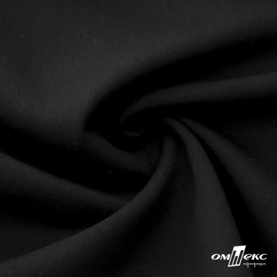 Ткань костюмная "Эльза" 80% P, 16% R, 4% S, 160 г/м2, шир.150 см, цв-черный #1 - купить в Екатеринбурге. Цена 332.71 руб.