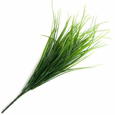 Трава искусственная -4, шт  (осока 50 см/8 см  7 листов)				 - купить в Екатеринбурге. Цена: 130.73 руб.