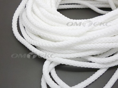 Шнур 1с35 4 мм крупное плетение 200 м белый - купить в Екатеринбурге. Цена: 1.10 руб.