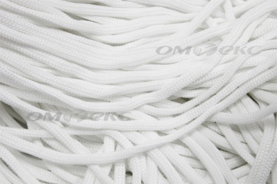 Шнур Т-02 (4с2) мелкое плетение 4мм 100 м белый - купить в Екатеринбурге. Цена: 2.50 руб.