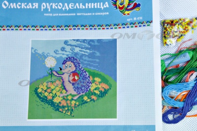 ОМБН-2 Набор для вышивания (бисер+мулине) - купить в Екатеринбурге. Цена: 197.50 руб.