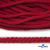 Шнур плетеный d-6 мм, круглый 70% хлопок 30% полиэстер, уп.90+/-1 м, цв.1064-красный - купить в Екатеринбурге. Цена: 588 руб.