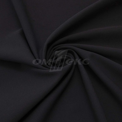 Ткань костюмная "Меган", 78%P 18%R 4%S, 205 г/м2 ш.150 см, цв-черный (Black) - купить в Екатеринбурге. Цена 392.32 руб.