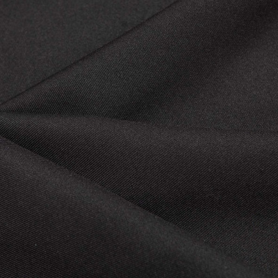 Ткань костюмная 21010 2044, 225 гр/м2, шир.150см, цвет черный - купить в Екатеринбурге. Цена 394.71 руб.