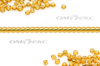 Бисер (SL) 11/0 ( упак.100 гр) цв.22 - золото - купить в Екатеринбурге. Цена: 53.34 руб.