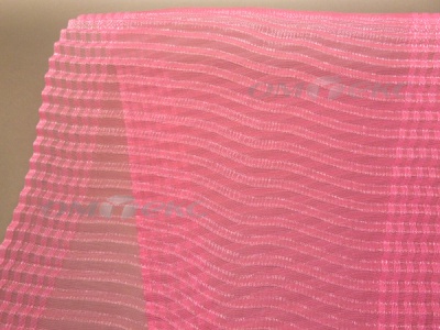 Лента капроновая "Гофре", шир. 110 мм/уп. 50 м, цвет розовый - купить в Екатеринбурге. Цена: 35.60 руб.