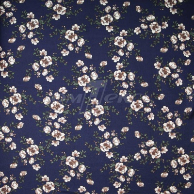 Плательная ткань "Фламенко" 3.2, 80 гр/м2, шир.150 см, принт растительный - купить в Екатеринбурге. Цена 239.03 руб.