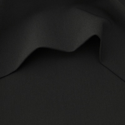 Костюмная ткань с вискозой "Меган", 210 гр/м2, шир.150см, цвет чёрный - купить в Екатеринбурге. Цена 382.42 руб.