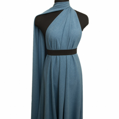 Ткань костюмная габардин "Меланж" 6107А, 172 гр/м2, шир.150см, цвет голубой - купить в Екатеринбурге. Цена 296.19 руб.