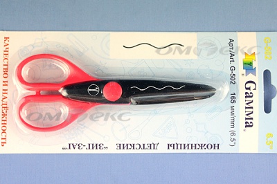Ножницы G-502 детские 165 мм - купить в Екатеринбурге. Цена: 292.21 руб.