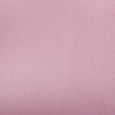 Фатин матовый 16-12, 12 гр/м2, шир.300см, цвет нежно-розовый - купить в Екатеринбурге. Цена 96.31 руб.