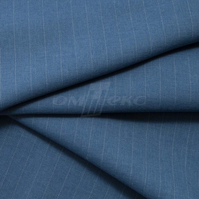 Костюмная ткань "Жаклин", 188 гр/м2, шир. 150 см, цвет серо-голубой - купить в Екатеринбурге. Цена 426.49 руб.