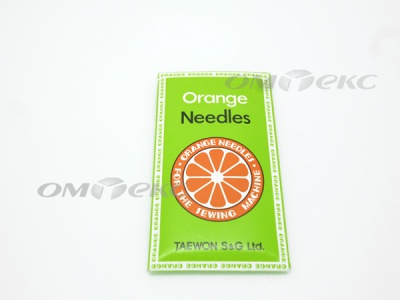 иглы Orange для ПШМ TQ*7 (№120/19) СТАНДАРТНЫЕ - купить в Екатеринбурге. Цена: 21.66 руб.