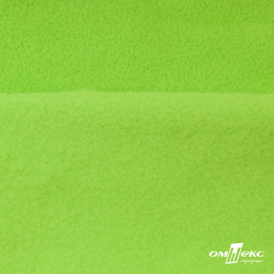 Флис DTY 15-0146, 240 г/м2, шир. 150 см, цвет зеленая свежесть - купить в Екатеринбурге. Цена 640.46 руб.