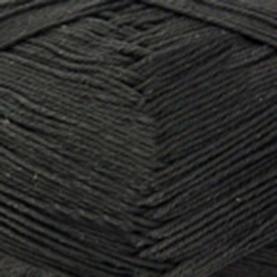 Пряжа "Бонди", 100% имп.мерсеризованный хлопок, 100гр, 270м, цв.003-черный - купить в Екатеринбурге. Цена: 140.88 руб.