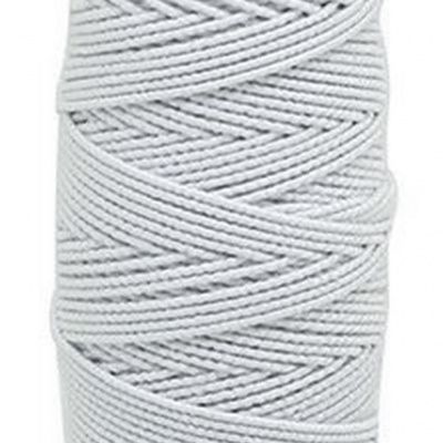 Нитка - резинка Спандекс 25 м (уп-10шт)-белые - купить в Екатеринбурге. Цена: 35.65 руб.