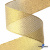 Лента металлизированная "ОмТекс", 50 мм/уп.22,8+/-0,5м, цв.- золото - купить в Екатеринбурге. Цена: 149.71 руб.