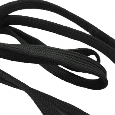 Шнурки т.5 110 см черный - купить в Екатеринбурге. Цена: 23.25 руб.