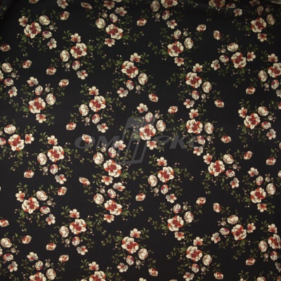 Плательная ткань "Фламенко" 3.1, 80 гр/м2, шир.150 см, принт растительный - купить в Екатеринбурге. Цена 239.03 руб.
