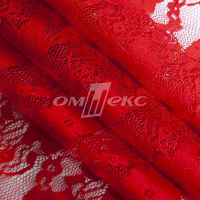 Кружевное полотно стрейч 15A61/RED, 100 гр/м2, шир.150см - купить в Екатеринбурге. Цена 1 580.95 руб.