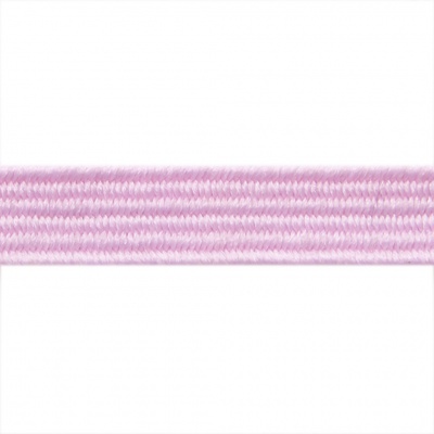 Резиновые нити с текстильным покрытием, шир. 6 мм ( упак.30 м/уп), цв.- 80-розовый - купить в Екатеринбурге. Цена: 155.22 руб.