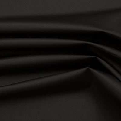 Курточная ткань Дюэл (дюспо), PU/WR/Milky, 80 гр/м2, шир.150см, цвет чёрный - купить в Екатеринбурге. Цена 141.80 руб.