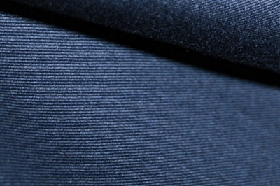 Ткань костюмная 8874/3, цвет темно-синий, 100% полиэфир - купить в Екатеринбурге. Цена 433.60 руб.
