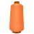 Нитки текстурированные некручёные 457, намот. 15 000 м, цвет оранжевый - купить в Екатеринбурге. Цена: 204.10 руб.