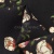 Плательная ткань "Фламенко" 3.1, 80 гр/м2, шир.150 см, принт растительный - купить в Екатеринбурге. Цена 239.03 руб.
