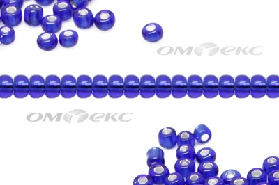 Бисер (SL) 11/0 ( упак.100 гр) цв.28 - синий - купить в Екатеринбурге. Цена: 53.34 руб.