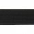 Резинка 25 мм Тканая, 13,75 гр/п.м, (бобина 25 +/-0,5 м) - черная  - купить в Екатеринбурге. Цена: 11.67 руб.