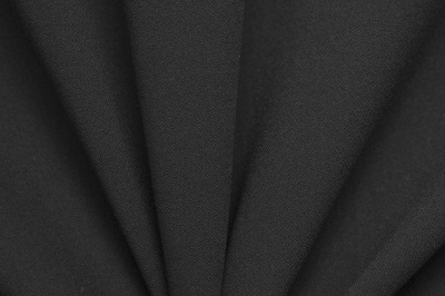 Костюмная ткань с вискозой "Бриджит", 210 гр/м2, шир.150см, цвет чёрный - купить в Екатеринбурге. Цена 564.96 руб.
