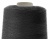 Швейные нитки (армированные) 28S/2, нам. 2 500 м, цвет чёрный - купить в Екатеринбурге. Цена: 139.91 руб.