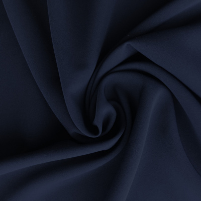 Костюмная ткань "Элис", 220 гр/м2, шир.150 см, цвет т.синий - купить в Екатеринбурге. Цена 311.15 руб.
